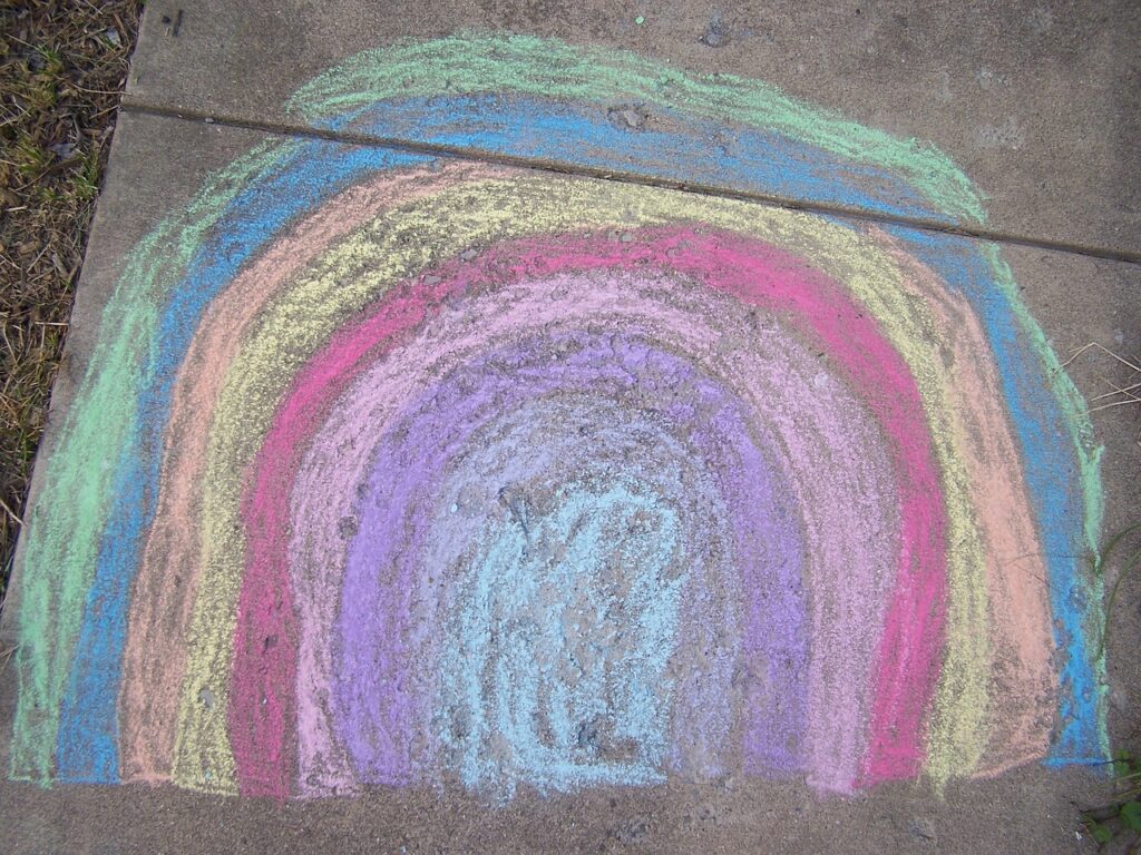 chalk, sidewalk chalk, rainbow-466306.jpg